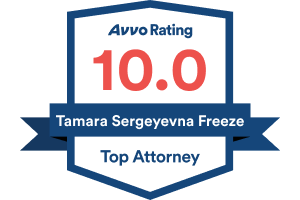 Avvo Rating 10 Tamara Sergeyevna